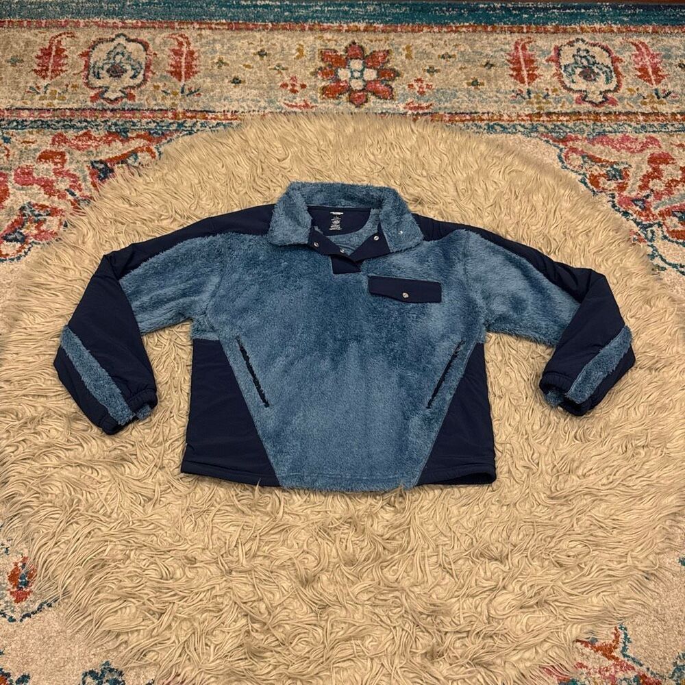 Girlfriend Collective Fleece Pullover Jackets size small